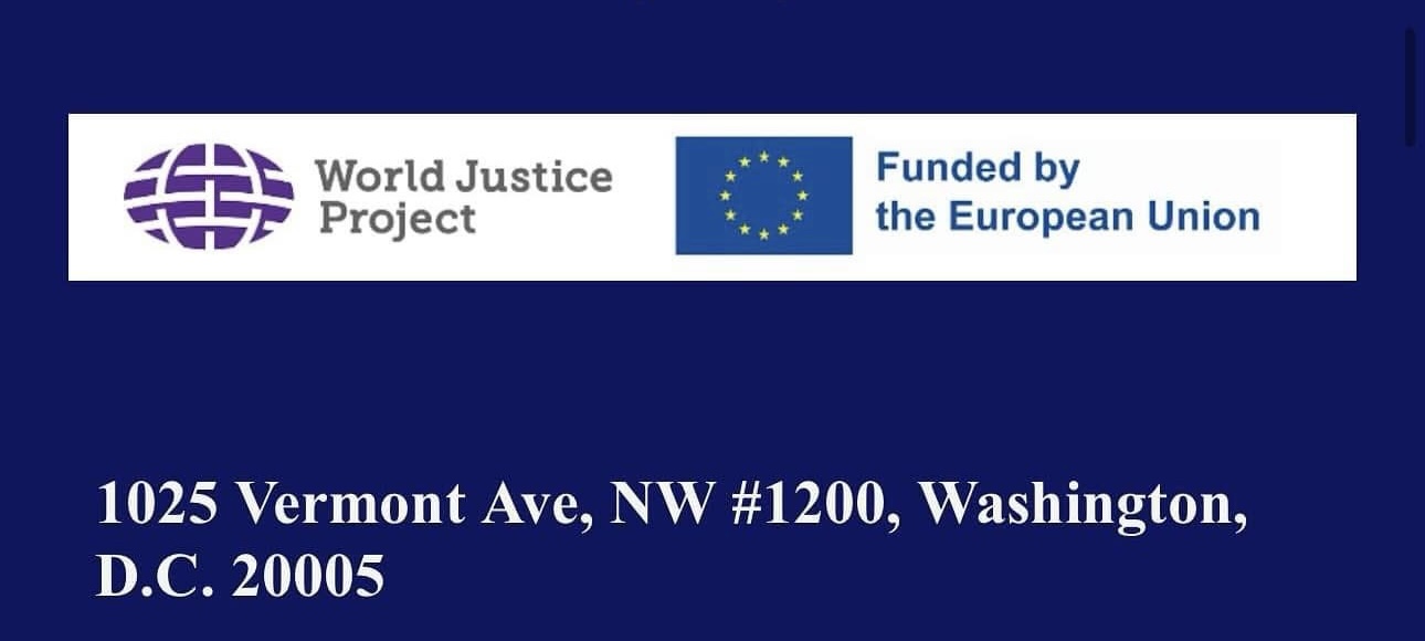 World Justice Project - Financiado por la Unión Europea